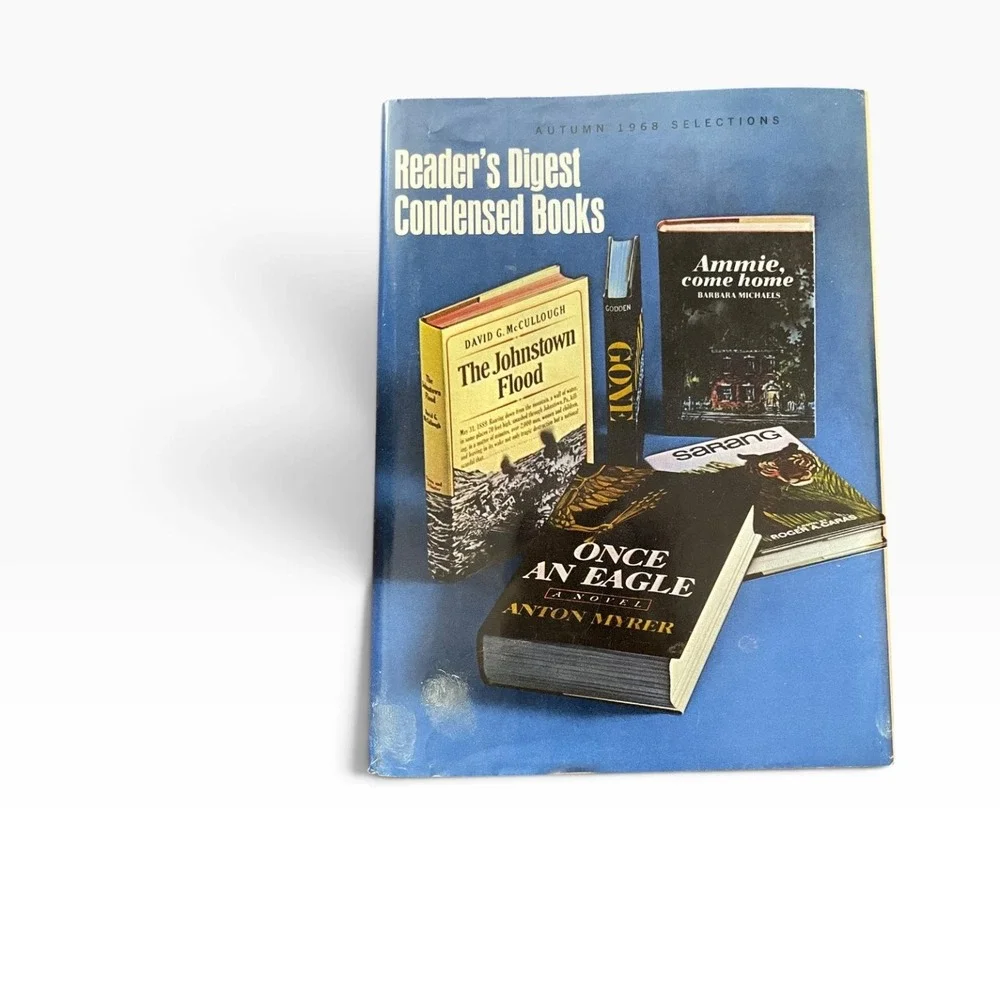 1968 Reader's Digest Condensed Books Autumn Selections Hardcover Vintage